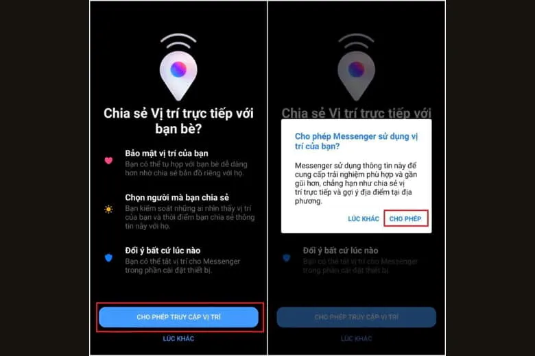 Hướng dẫn 2 cách chia sẻ vị trí trên Messenger của iPhone và Android nhanh chóng nhất