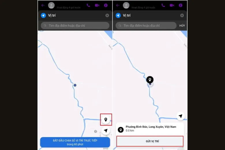 Hướng dẫn 2 cách chia sẻ vị trí trên Messenger của iPhone và Android nhanh chóng nhất