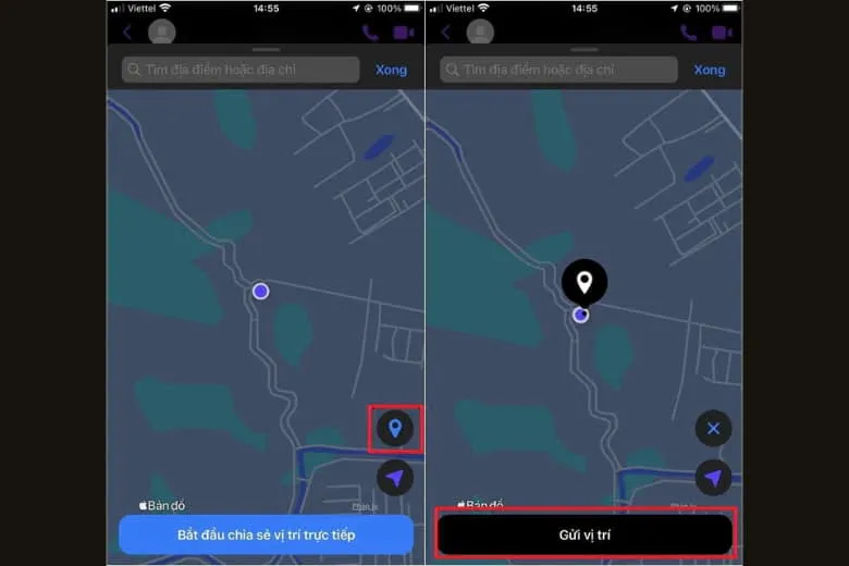 Hướng dẫn 2 cách chia sẻ vị trí trên Messenger của iPhone và Android nhanh chóng nhất