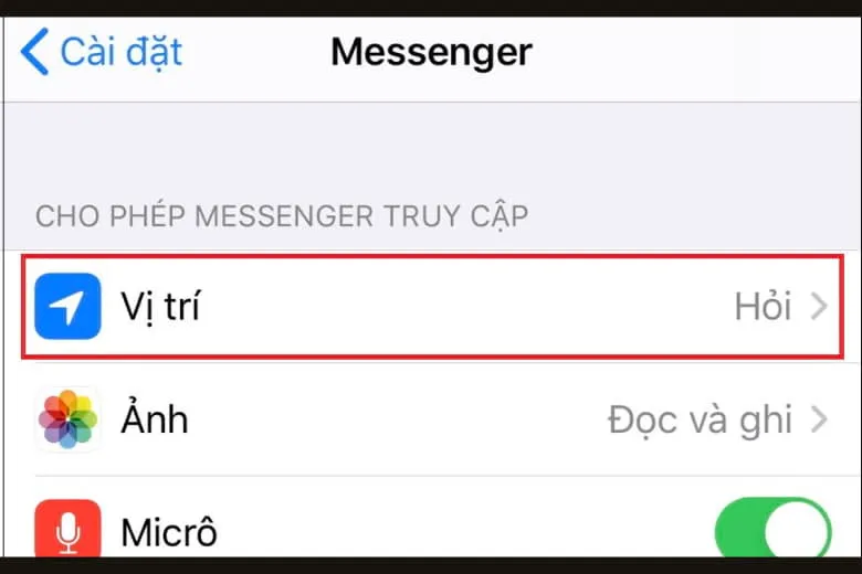 Hướng dẫn 2 cách chia sẻ vị trí trên Messenger của iPhone và Android nhanh chóng nhất