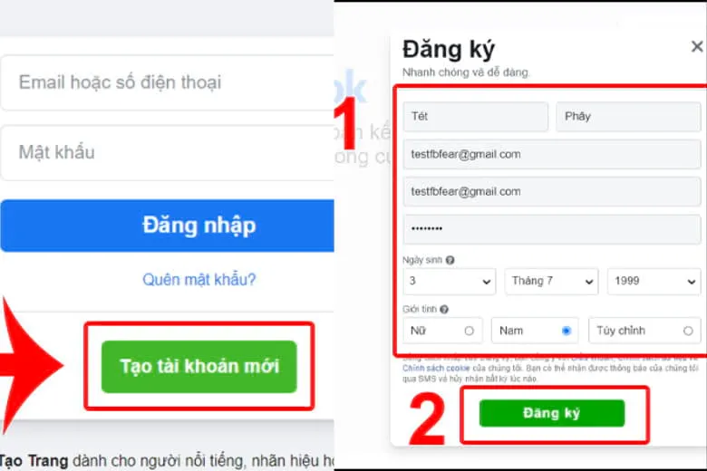 Hướng dẫn 2 cách đăng ký, tạo Facebook mới trên điện thoại và máy tính cho newbie