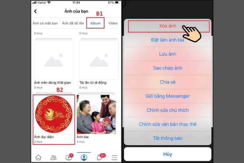 Hướng dẫn 2 cách để ảnh đại diện Facebook mặc định chọn nam và nữ trong 1 nốt nhạc