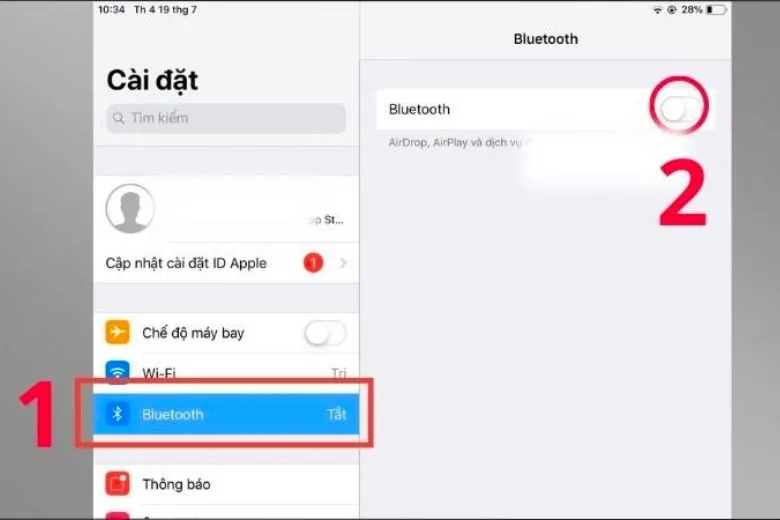 Hướng dẫn 2 Cách kết nối bàn phím Bluetooth với iPad đơn giản nhất