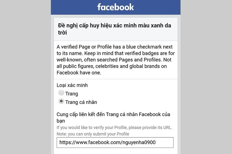 Hướng dẫn 2 cách lên tích xanh trên Facebook trang cá nhân, fanpage cực nhanh chóng