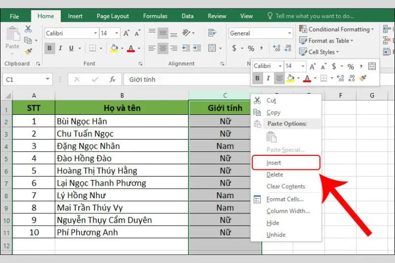 Hướng dẫn 2 cách sắp xếp tên theo thứ tự ABC trong Excel đơn giản khi lập danh sách