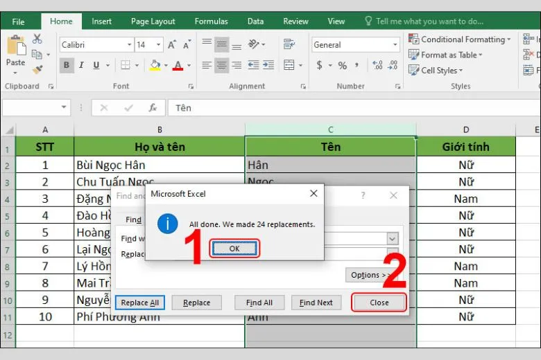 Hướng dẫn 2 cách sắp xếp tên theo thứ tự ABC trong Excel đơn giản khi lập danh sách