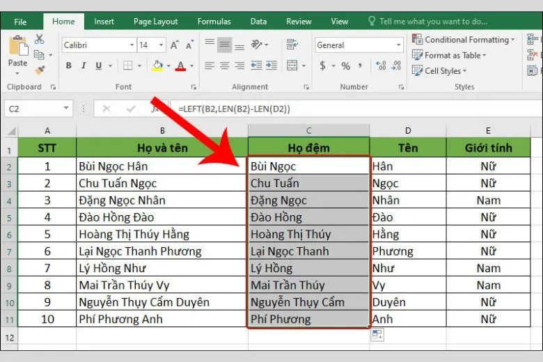 Hướng dẫn 2 cách sắp xếp tên theo thứ tự ABC trong Excel đơn giản khi lập danh sách