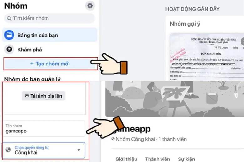 Hướng dẫn 2 cách tạo group trên Facebook bằng máy tính, điện thoại trong 1 nốt nhạc