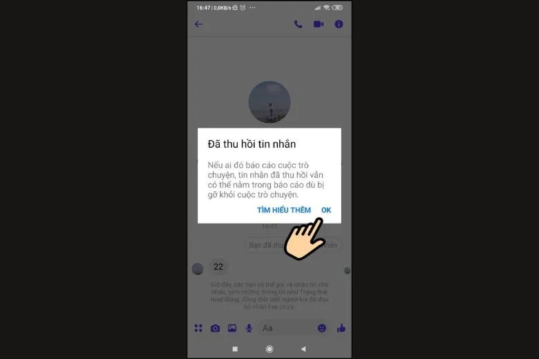 Hướng dẫn 2 cách thu hồi tin nhắn trên Messenger cả 2 bên trên mọi thiết bị nhanh nhất