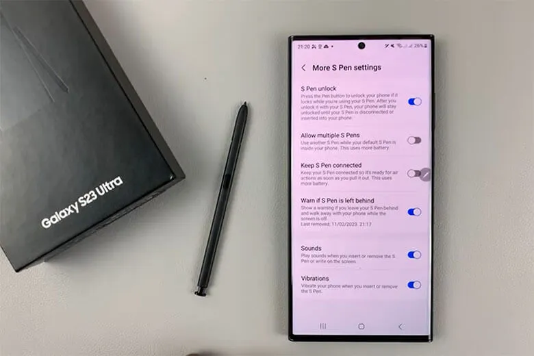 Hướng dẫn 20 cách sử dụng bút S Pen trên Samsung Galaxy S23 Ultra hiệu quả