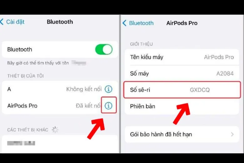 Hướng dẫn 3 cách check IMEI AirPods 2, 3, Pro đơn giản nhất cho bạn