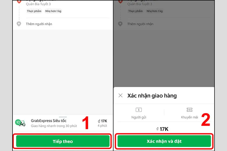 Hướng dẫn 3 cách đặt xe Grab xe máy, xe hơi, giao đồ ăn, giao hàng trong 1 nốt nhạc