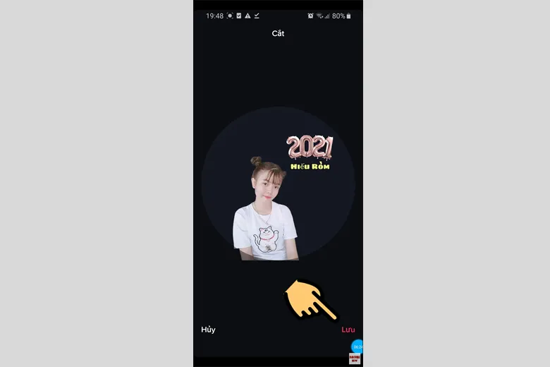 Hướng dẫn 3 cách làm avatar trong suốt TikTok đơn giản nhất