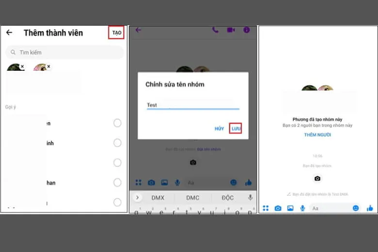 Hướng dẫn 3 cách lập nhóm trên Messenger trên máy tính và điện thoại để trò chuyện với bạn bè