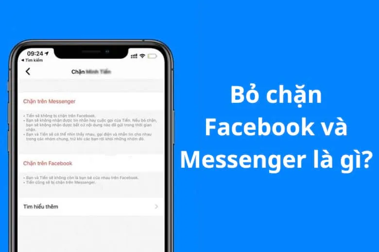 Hướng dẫn 4 cách bỏ chặn trên Facebook và Messenger trên điện thoại, máy tính dành cho bạn