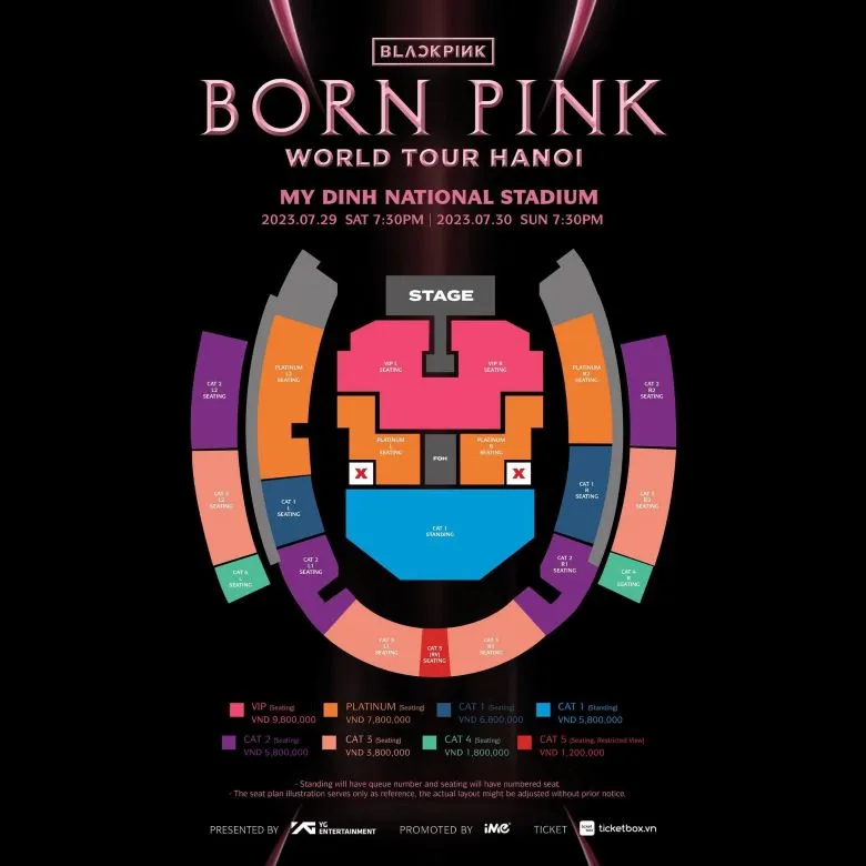 Hướng dẫn 4 cách săn vé Concert Blackpink Born Pink 2024 online tại Hà Nội nhanh chóng và đơn giản