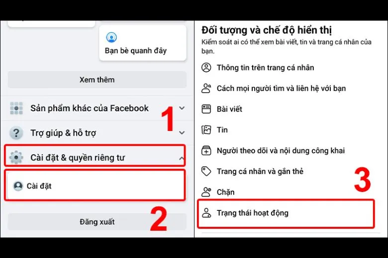 Hướng dẫn 4 cách tắt trạng thái online của mình trên Facebook, trên máy tính điện thoại cực đơn giản