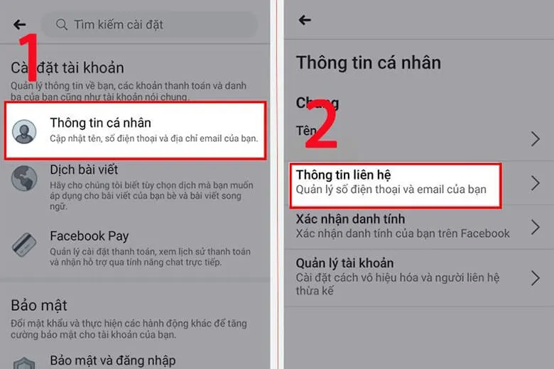 Hướng dẫn 4 cách thêm số, xóa số và đổi số điện thoại Facebook trên điện thoại, máy tính chi tiết