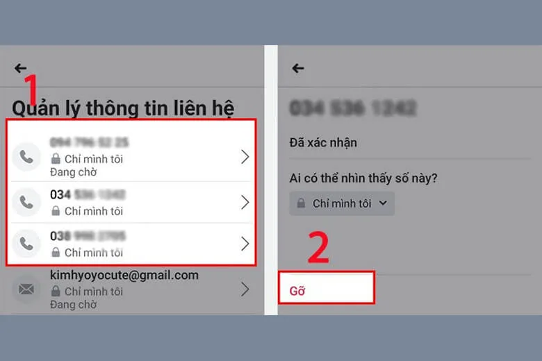 Hướng dẫn 4 cách thêm số, xóa số và đổi số điện thoại Facebook trên điện thoại, máy tính chi tiết