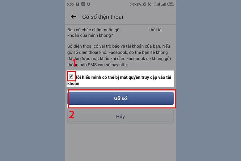 Hướng dẫn 4 cách thêm số, xóa số và đổi số điện thoại Facebook trên điện thoại, máy tính chi tiết