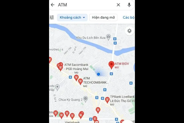 Hướng dẫn 4 Cách tìm cây ATM gần đây nhất cho bạn