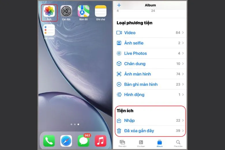 Hướng dẫn 5 cách ẩn ảnh trên iPhone thực hiện dễ nhất