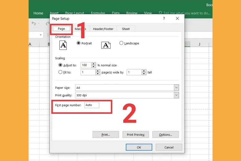 Hướng dẫn 5 cách đánh số trang trong Excel 2003, 2007, 2010, 2016 chi tiết, dễ dàng áp dụng