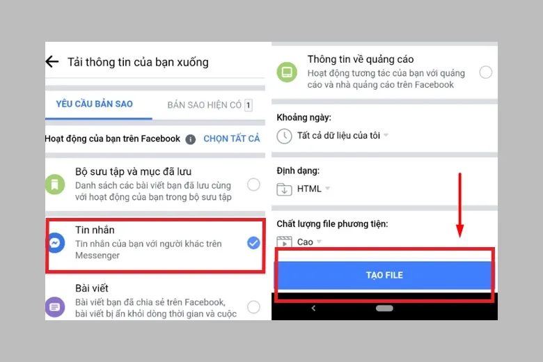 Hướng dẫn 6 cách khôi phục tin nhắn Messenger đã xóa trên iPhone, Android, máy tính đơn giản