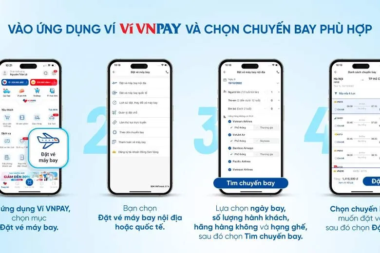 Hướng dẫn 7 cách đặt vé máy bay đơn giản chi tiết nhất