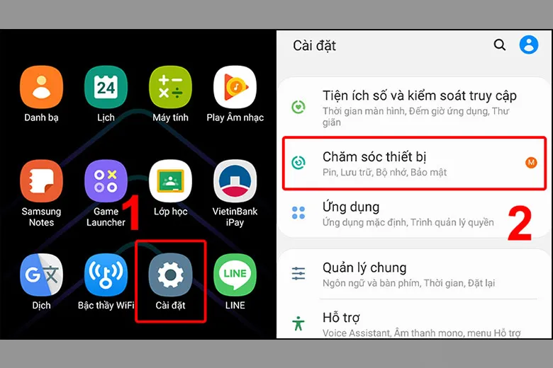 Hướng dẫn 7 cách giải phóng dung lượng Samsung đơn giản nhanh chóng nhất cho bạn