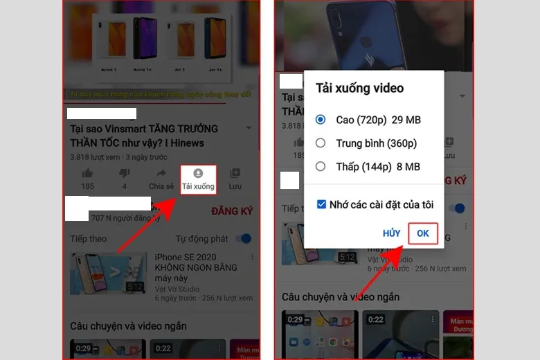 Hướng dẫn 7 cách tải video YouTube về điện thoại đối với mọi dòng máy siêu nhanh chóng và dễ làm