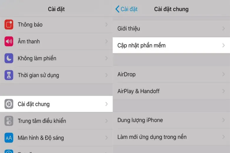 Hướng dẫn cách cập nhật iOS 13.4 cho iPhone 6, 6 Plus nhanh nhất