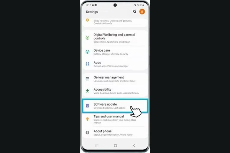 Hướng dẫn cách cập nhật phần mềm cho điện thoại Samsung Galaxy S23 | S23 Plus | S23 Ultra