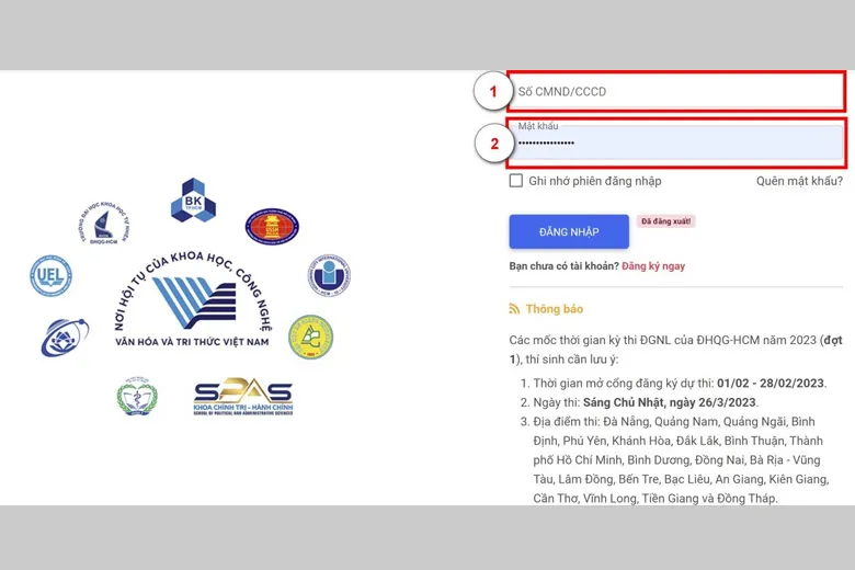 Hướng dẫn cách đăng ký thi đánh giá năng lực 2024 TPHCM và Hà Nội – Lịch đăng ký và những điều cần biết