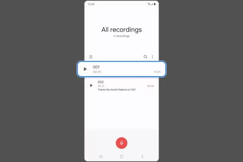 Hướng dẫn cách dùng Trợ lý ghi âm (Transcript Assist) trên Samsung Galaxy S24 Series [Từ A-Z]