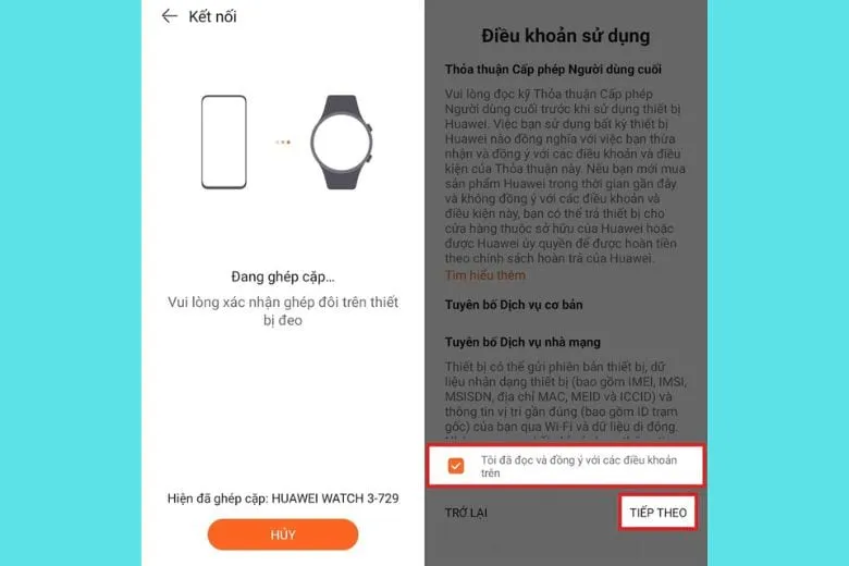 Hướng dẫn cách kết nối Huawei Watch 3 với điện thoại cho người mới