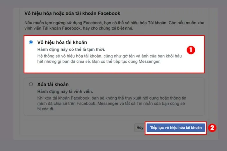 Hướng dẫn cách khóa FB tạm thời trên điện thoại iPhone, Android, máy tính đơn giản mới nhất