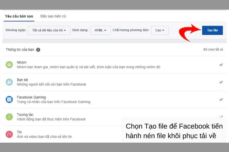 Hướng dẫn cách khôi phục story đã xóa trên Facebook – Instagram trên điện thoại, máy tính