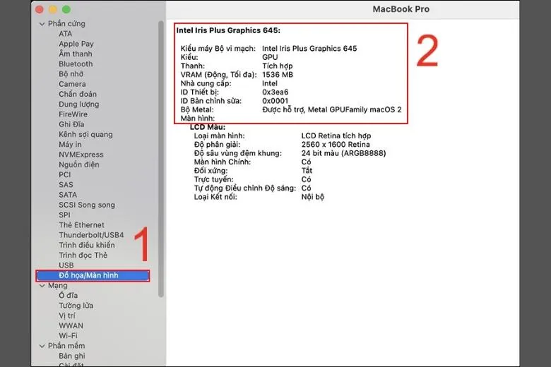Hướng dẫn cách kiểm tra cấu hình MacBook đầy đủ, chi tiết từ A-Z