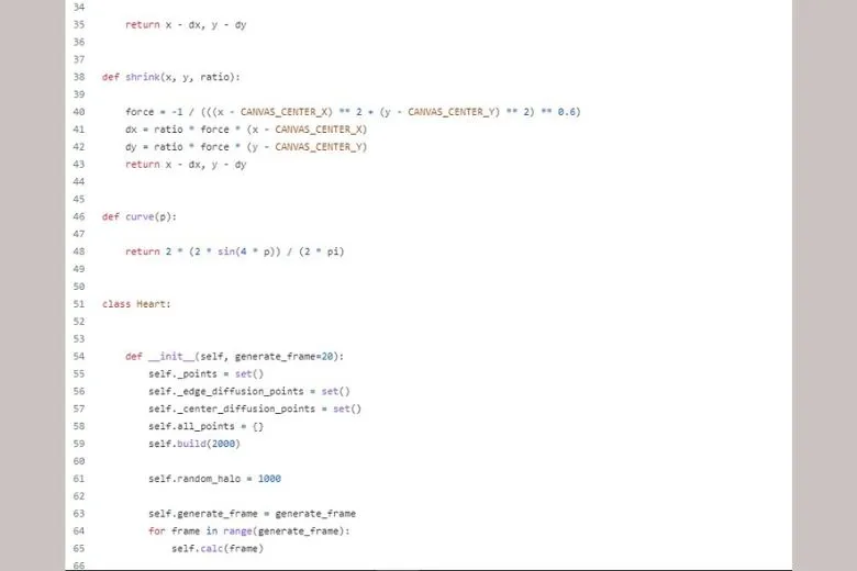 Hướng dẫn cách làm code hình trái tim Python đơn giản nhất cho bạn