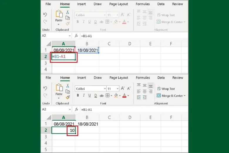 Hướng dẫn cách sử dụng phép trừ trong Excel: Trừ số, ngày tháng, kí tự, tỉ lệ….