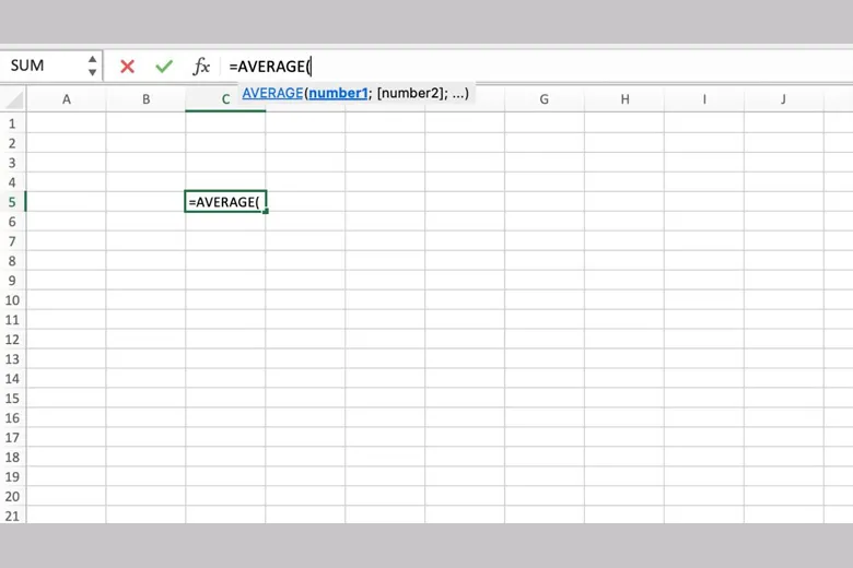 Hướng dẫn cách sử dụng thành thạo hàm AVERAGE trong Excel