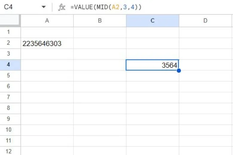 Hướng dẫn cách sử dụng thành thạo hàm VALUE trong Excel