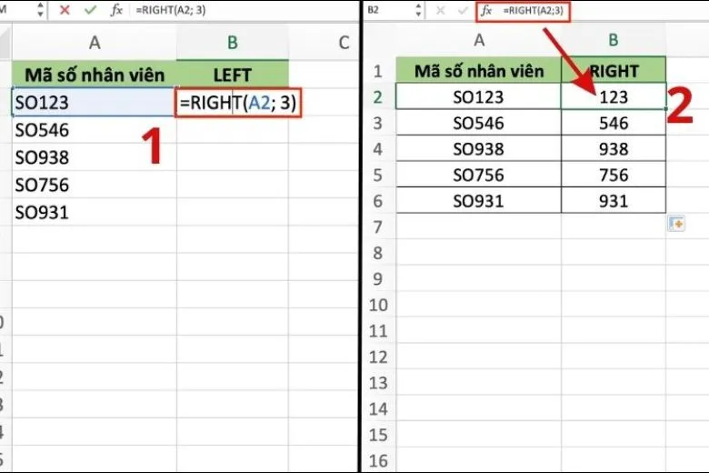 Hướng dẫn cách tách chữ trong Excel cơ bản và nâng cao bằng vài thao tác đơn giản