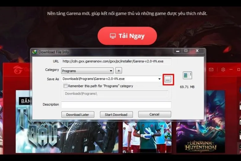 Hướng dẫn cách tải, cài đặt và gỡ cài đặt ứng dụng Garena trên máy tính cho game thủ