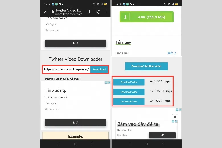 Hướng dẫn cách tải, download video Twitter về điện thoại, PC cực kì đơn giản