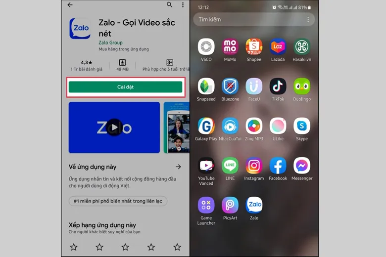Hướng dẫn cách tải Zalo về điện thoại iPhone và Android đơn giản, chi tiết nhất