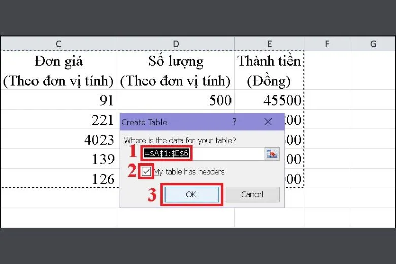 Hướng dẫn cách tạo, chỉnh sửa, xóa bảng trong Excel cực kì đơn giản, dễ làm