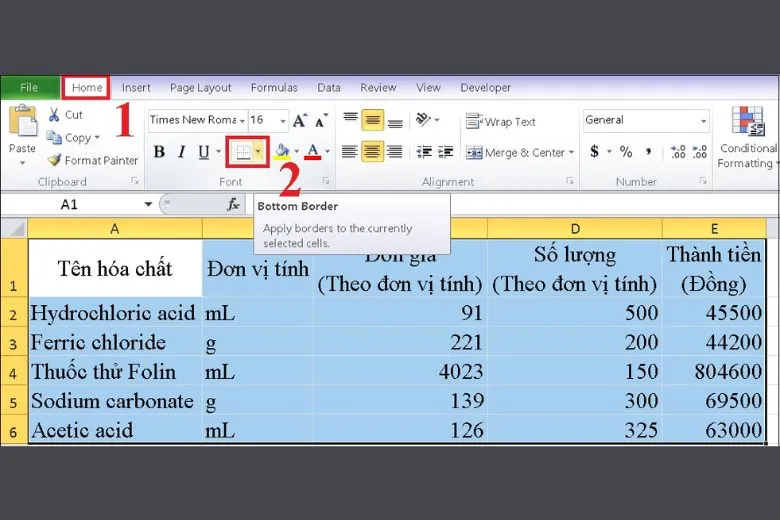 Hướng dẫn cách tạo, chỉnh sửa, xóa bảng trong Excel cực kì đơn giản, dễ làm