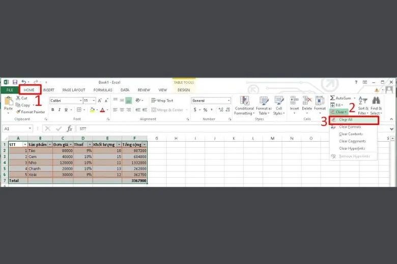 Hướng dẫn cách tạo, chỉnh sửa, xóa bảng trong Excel cực kì đơn giản, dễ làm